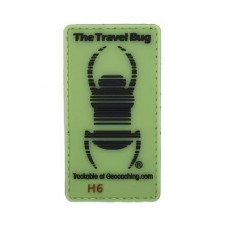 Travel Bug Glow In The Dark Trackable Patch